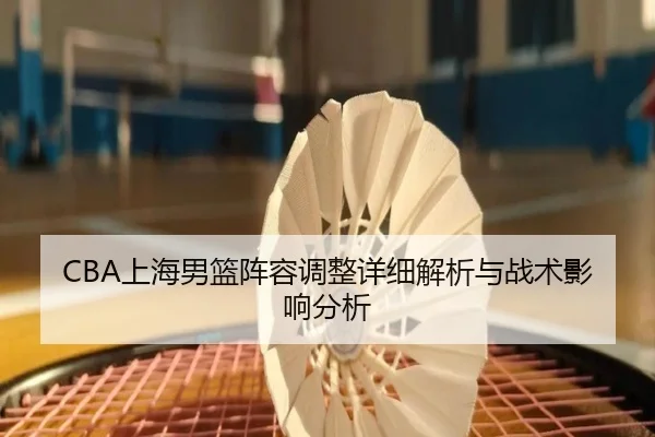 CBA上海男篮阵容调整详细解析与战术影响分析